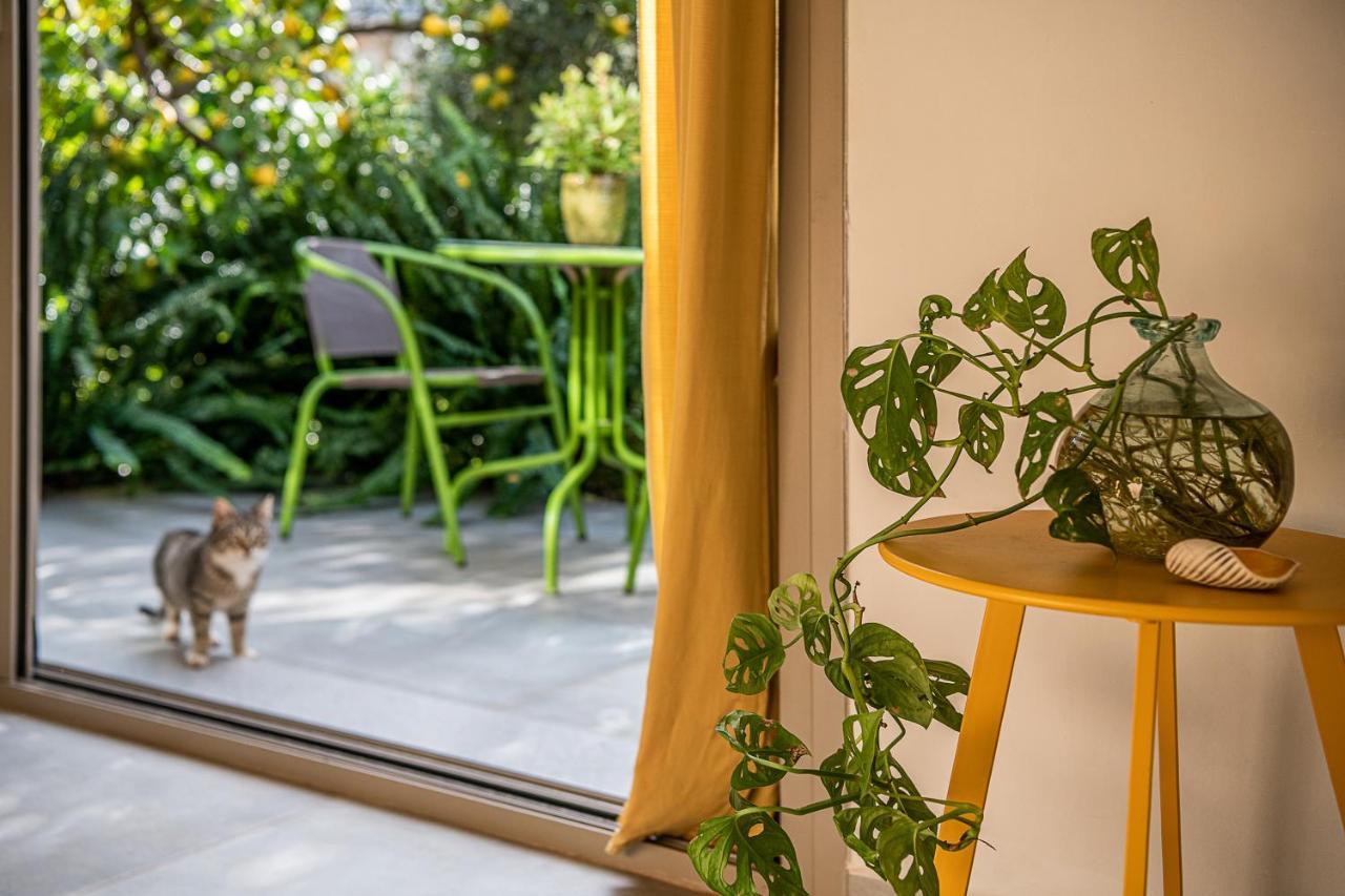 Olive Lemon Biophilic House & Lush Forest Garden Vámos Extérieur photo